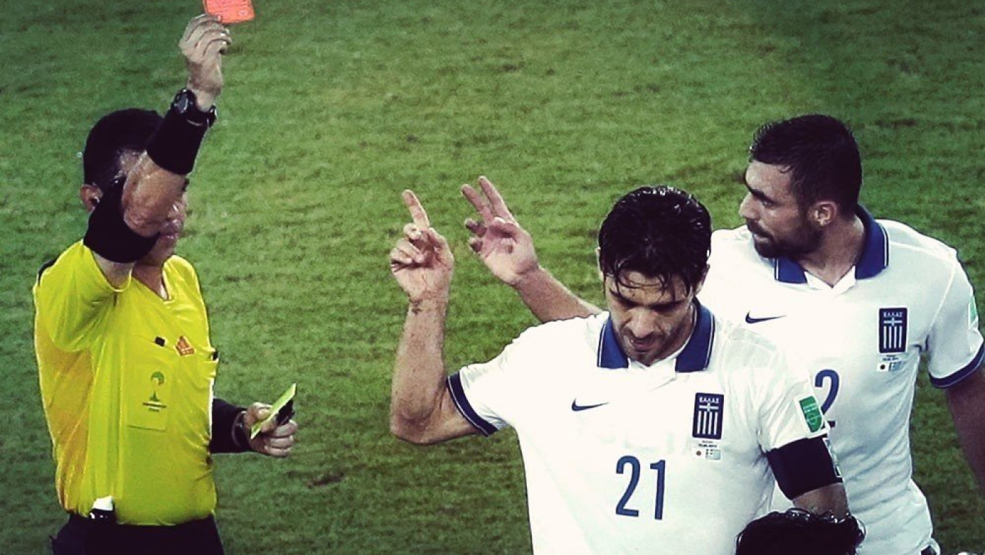 Κατσουράνης: «Αφού βγήκα εγώ με κόκκινη, δεν θα χάναμε»