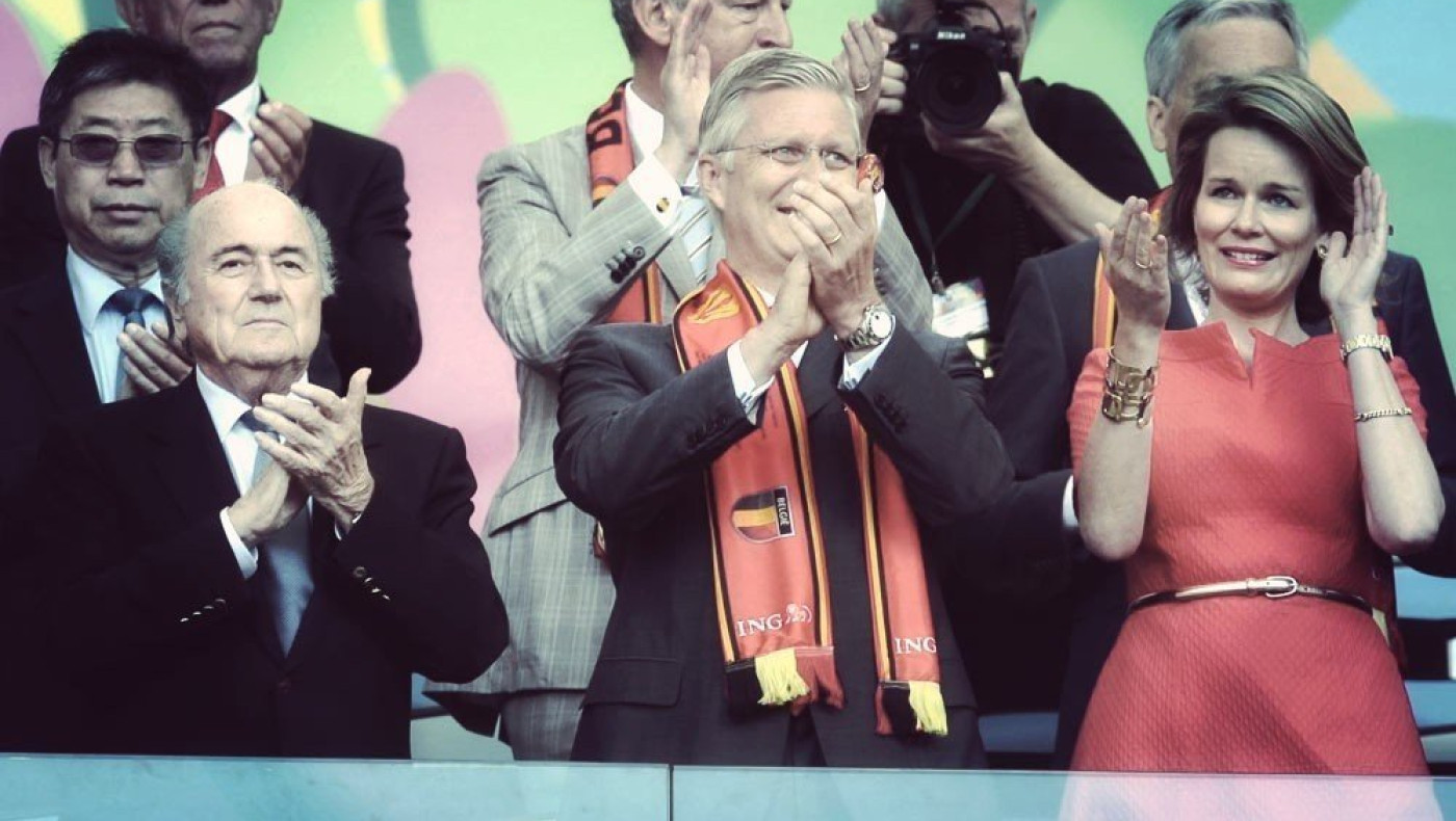 Selfie στο Βέλγιο με τον Βασιλιά