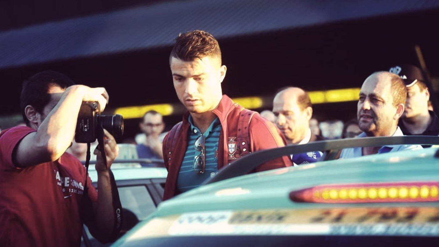 Με ταξί πήγε σπίτι του ο Ρονάλντο (video)