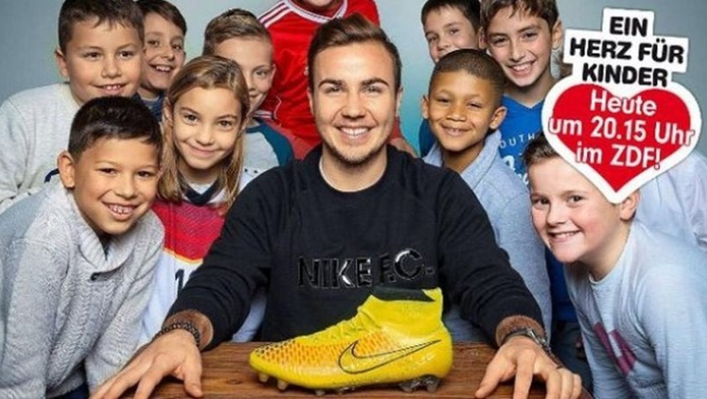 Δύο εκατομμύρια ευρώ πουλήθηκε το «χρυσό» παπούτσι του Γκέτσε!