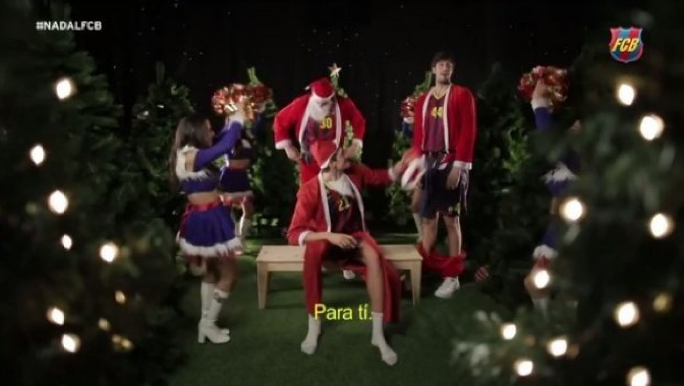 Σε γιορτινούς ρυθμούς η Μπαρτσελόνα! (VIDEO)