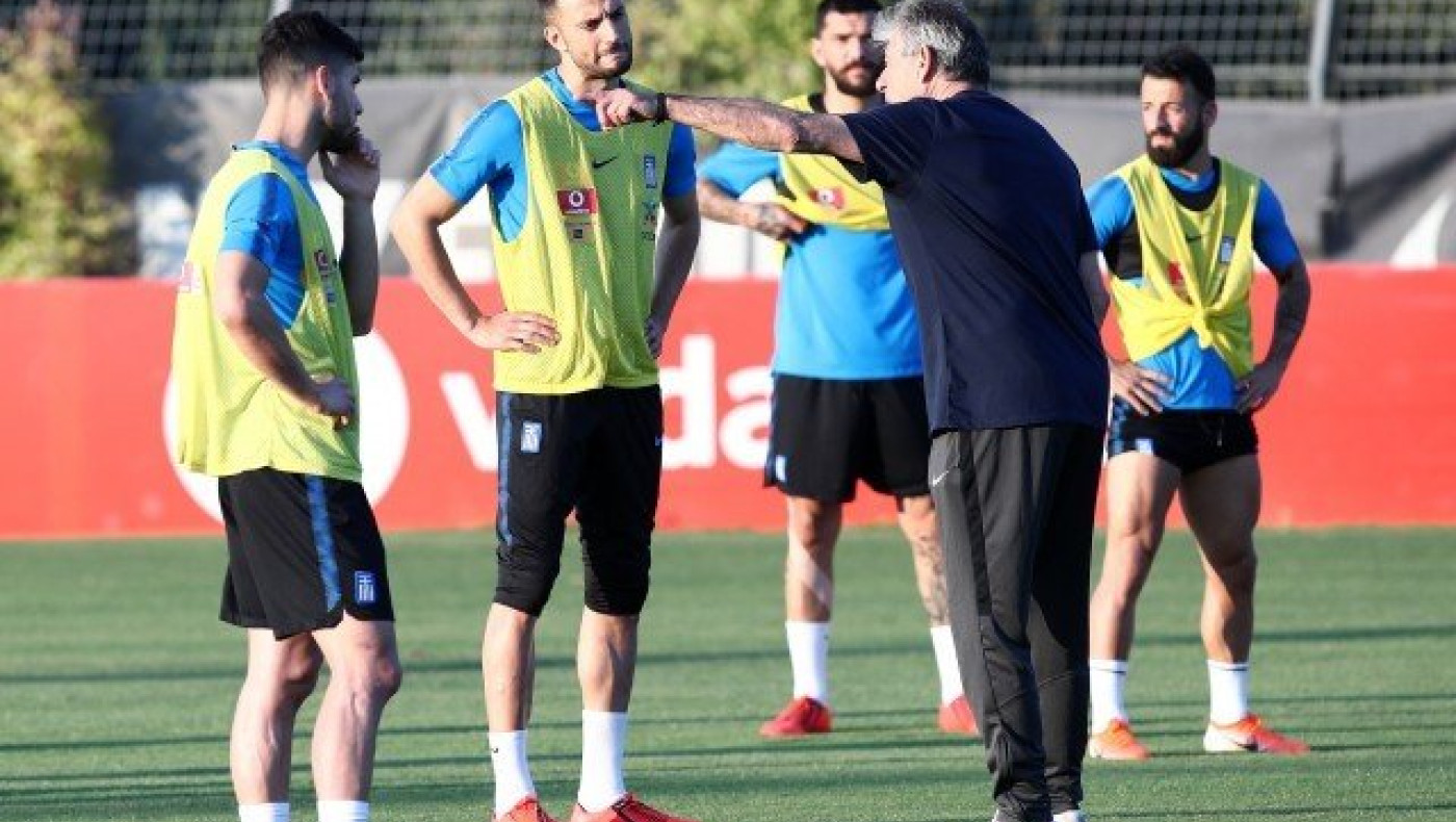 Τα πλάνα του Αγγελου      για το ματς με την Αρμενία