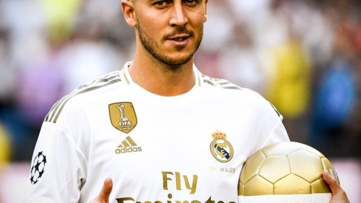 ΦΩΤΟΡΕΠΟΡΤΑΖ: Η εντυπωσιακή παρουσίαση του Αζάρ από τη Ρεάλ Μαδρίτης