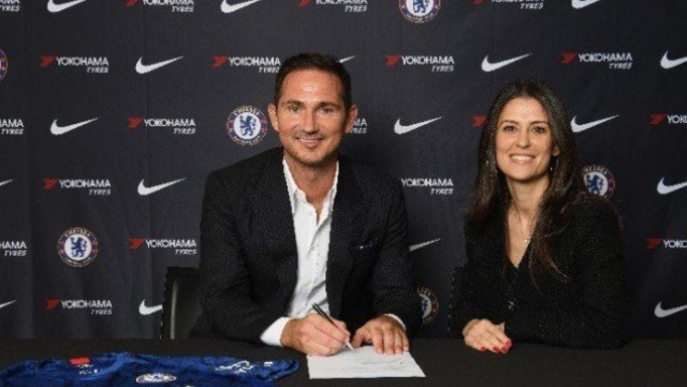 Φρανκ Λάμπαρντ, με τη                         βούλα στην Τσέλσι