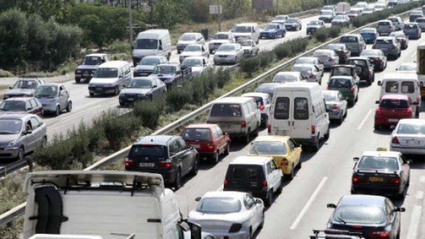 Αυξημένη κίνηση      στην επιστροφή από τη Χαλκιδική