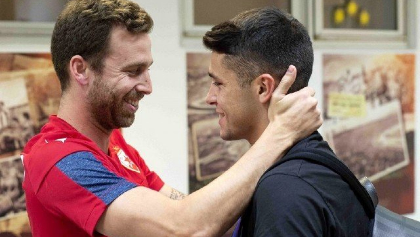 Ματέο Γκαρσία: «Γι΄αυτό    επέλεξα τον Ερυθρό Αστέρα» (vid)