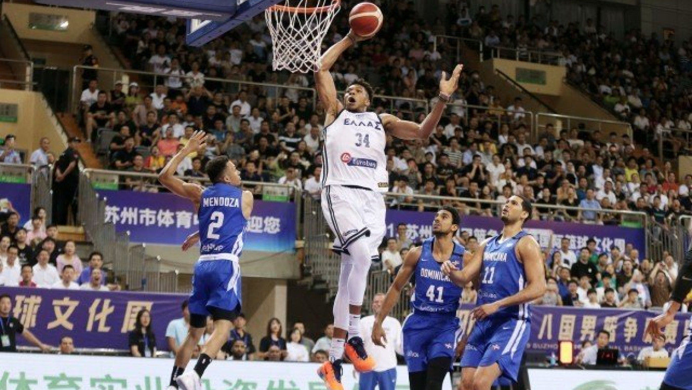 «Καθάρισε» για την Ελλάδα               ο Αντετοκούνμπο