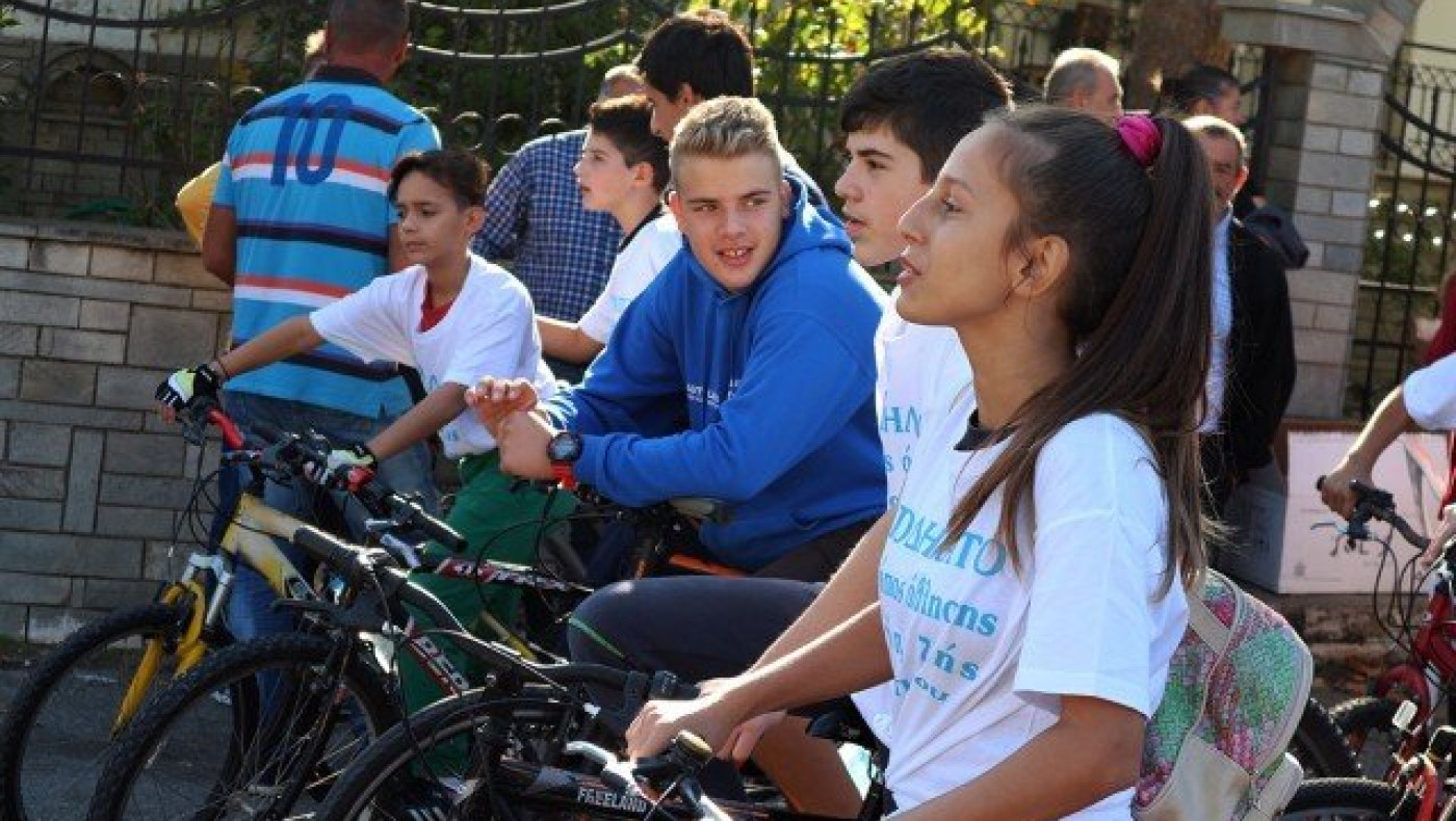 Διαδημοτική     ποδηλατοδρομία στη δυτική Θεσσαλονίκη