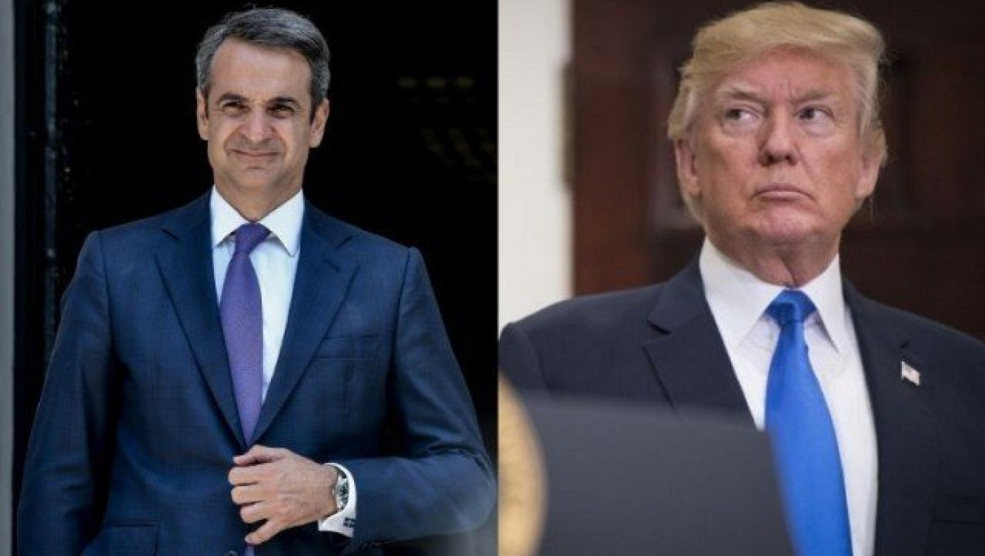 Σήμερα η                                   συνάντηση Μητσοτάκη - Τραμπ