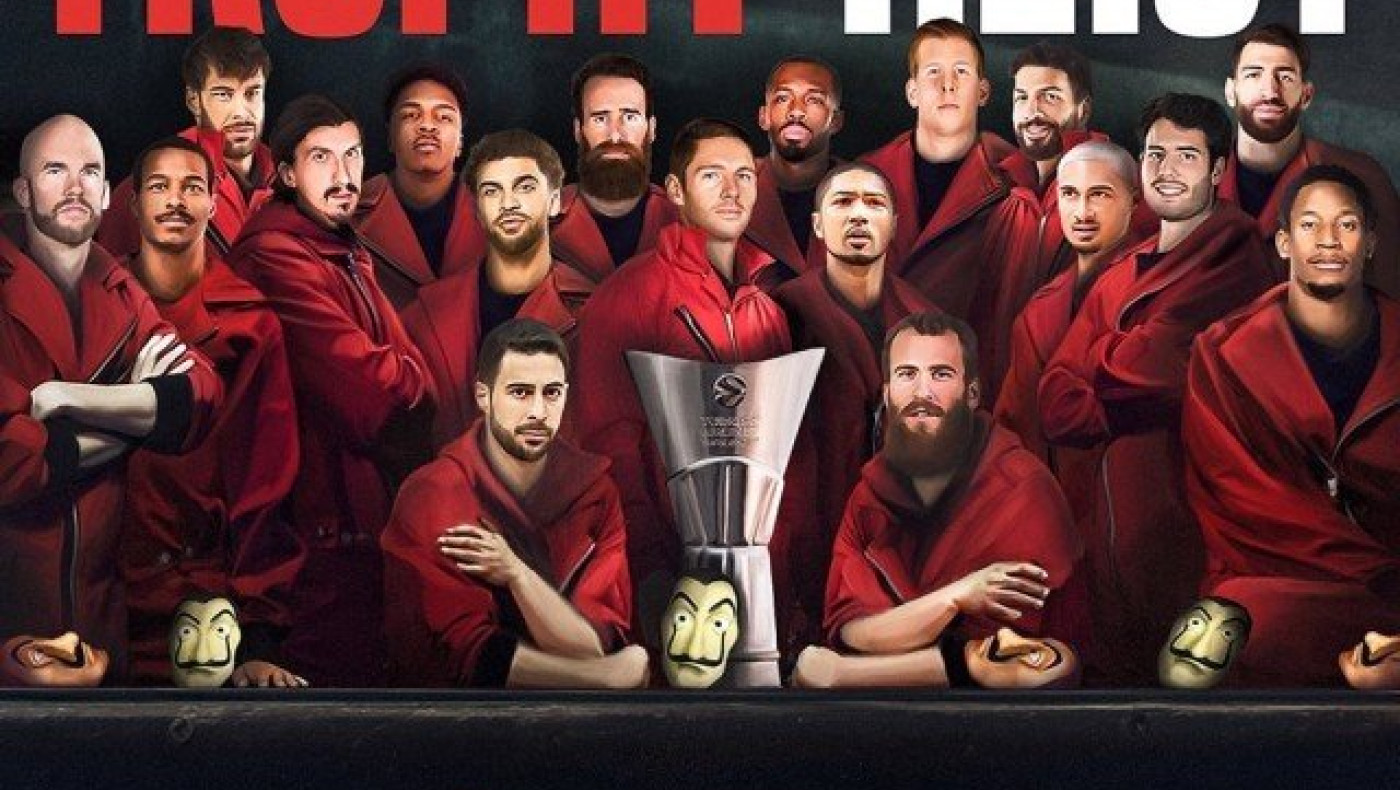 Ευρωλίγκα: Καλάθης και Πρίντεζης σε ρυθμούς… La Casa de Papel! (photo)