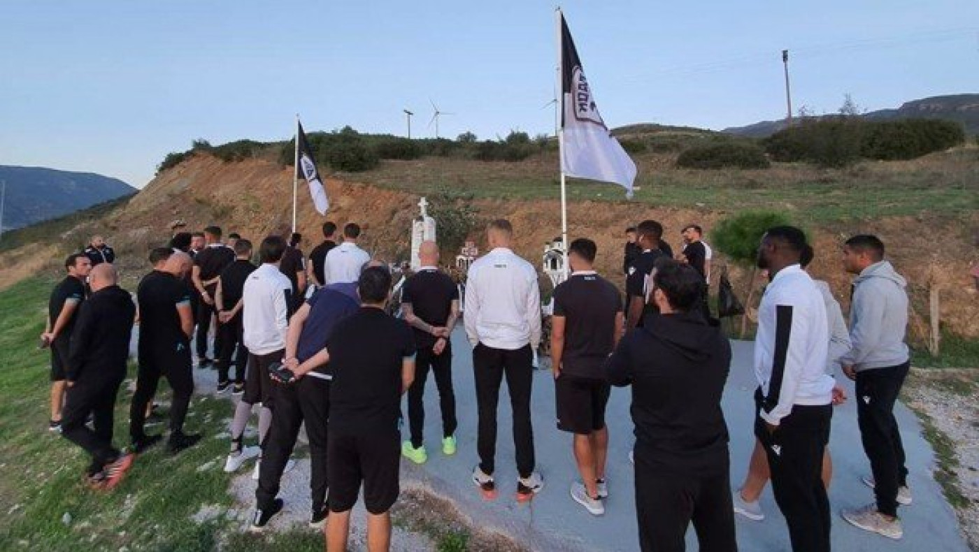 Σταμάτησε στα Τέμπη η αποστολή                         του ΠΑΟΚ (pics)