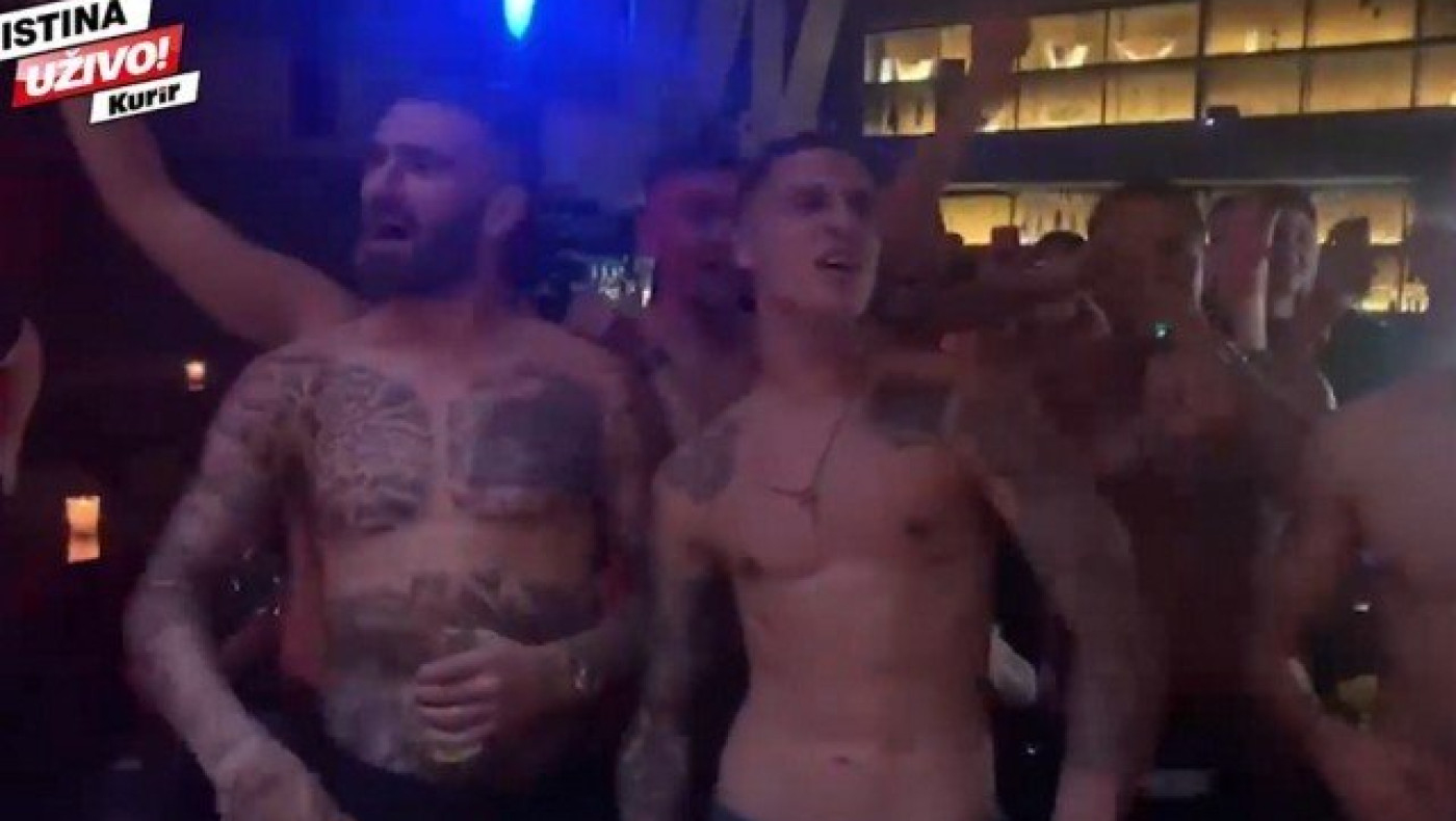 Ο Βράνιες και συμπαίκτες του έβριζαν στο πάρτι του τον Ολυμπιακό! (v)