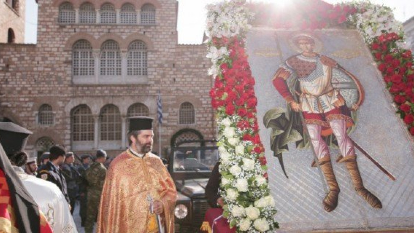 Με λαμπρότητα η Λιτάνευση των εικόνων Αγ. Δημητρίου & Παναγίας Σουμελά