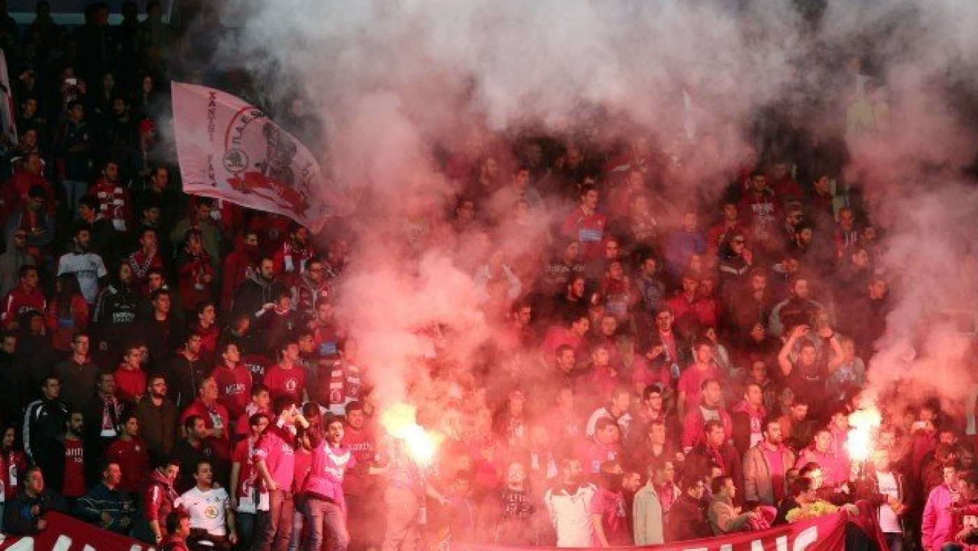 «Ντόπες» και συνθήματα από οπαδούς της Ξάνθης ενόψει Αρη (video)