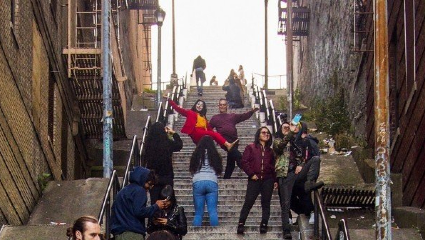 Τα σκαλιά του Τζόκερ, η Νο 1 τουριστική ατραξιόν της Νέας Υόρκης (vid)