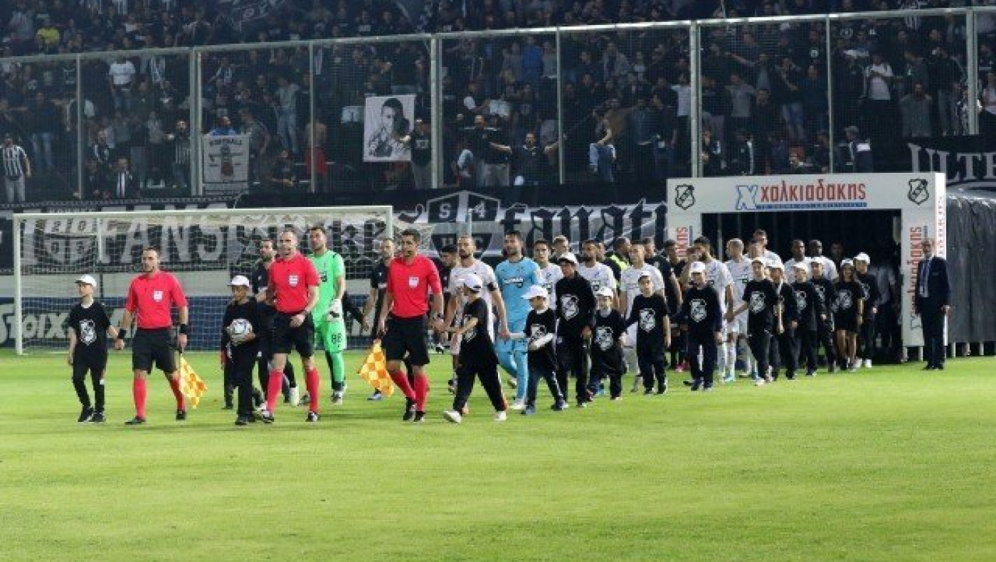 ΟΦΗ-ΠΑΟΚ: Η ατμόσφαιρα στο «Γεντί Κουλέ» από drone (vid)