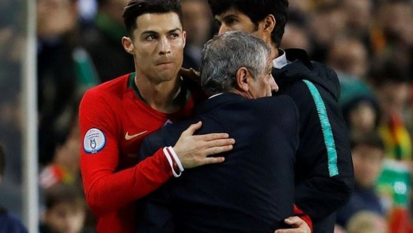 Η φοβερή ατάκα του Σάντος για τον Ρονάλντο   (vid)