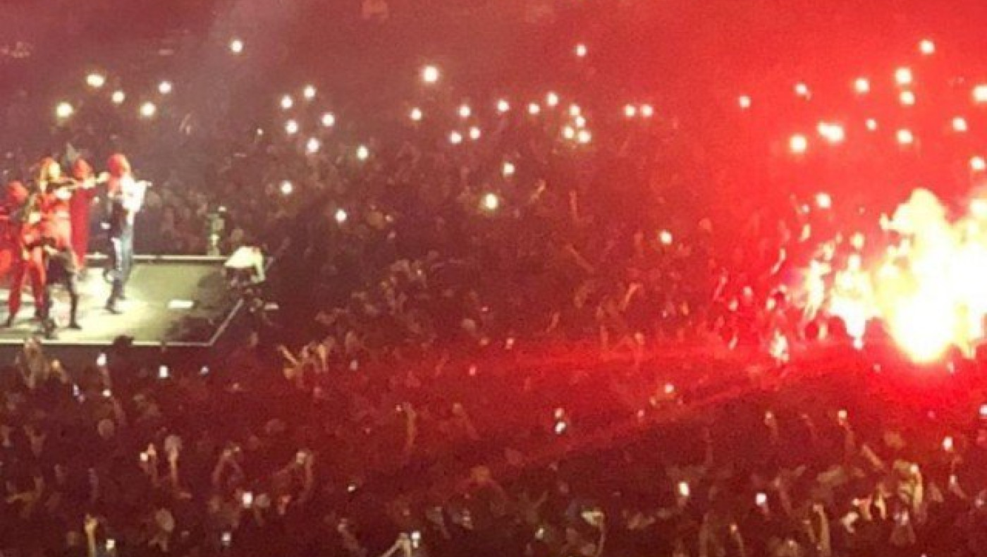 Άγριο ξύλο μεταξύ οπαδών              Παρί και Μαρσέϊγ