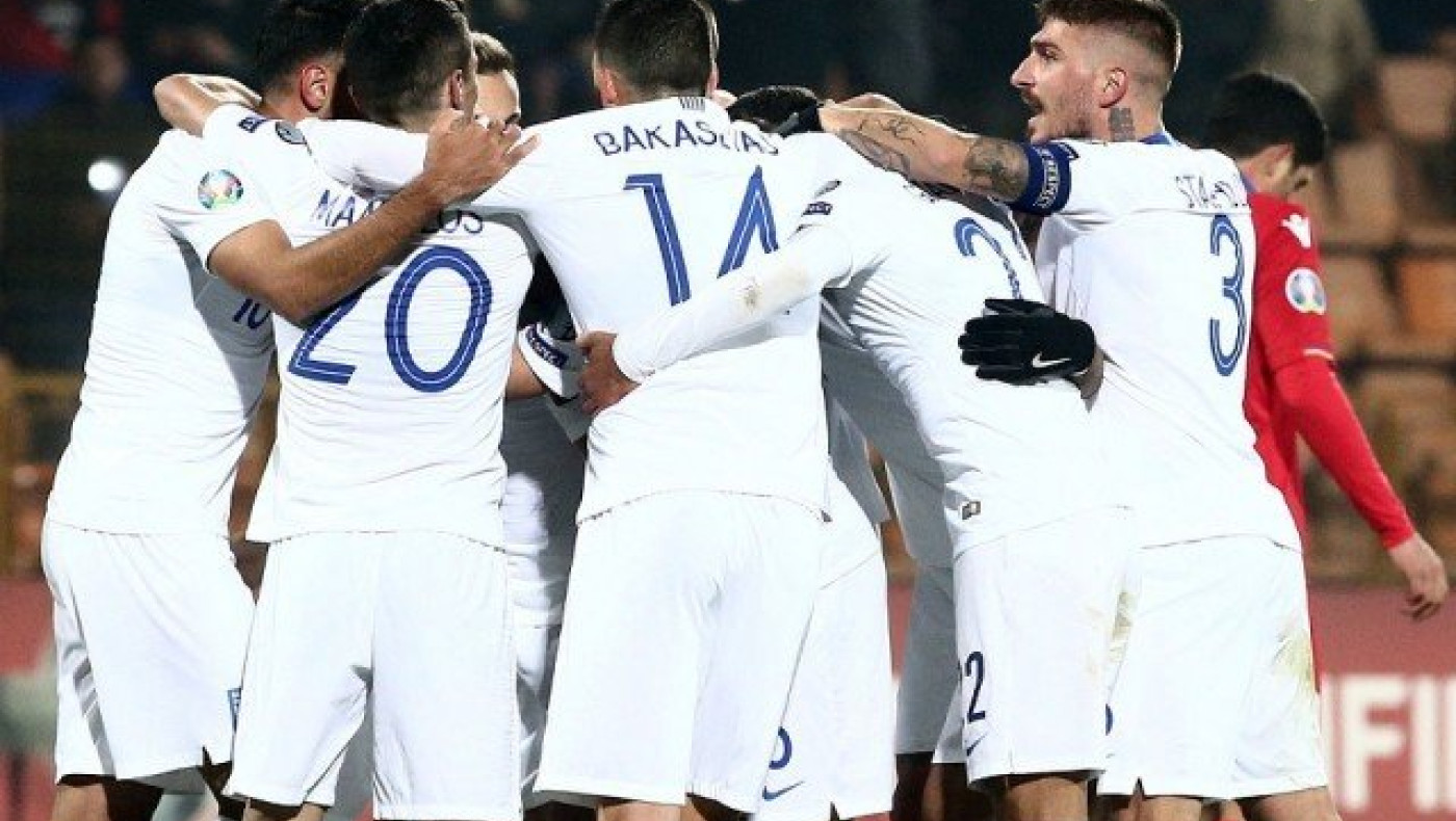 Η βαθμολογία στον όμιλο                  της Ελλάδας