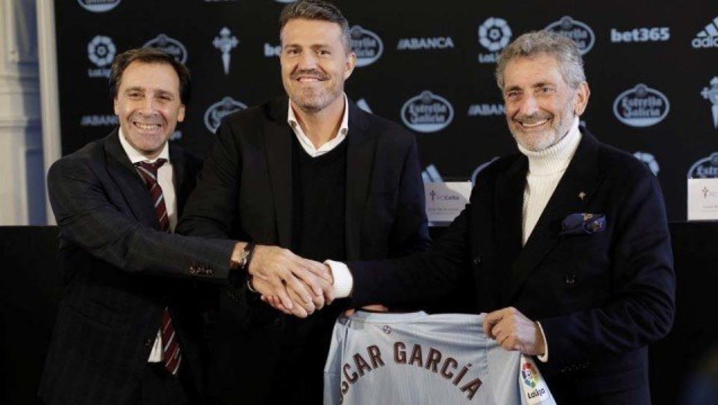 Παρουσίασε τον                          Όσκαρ Γκαρθία η Θέλτα