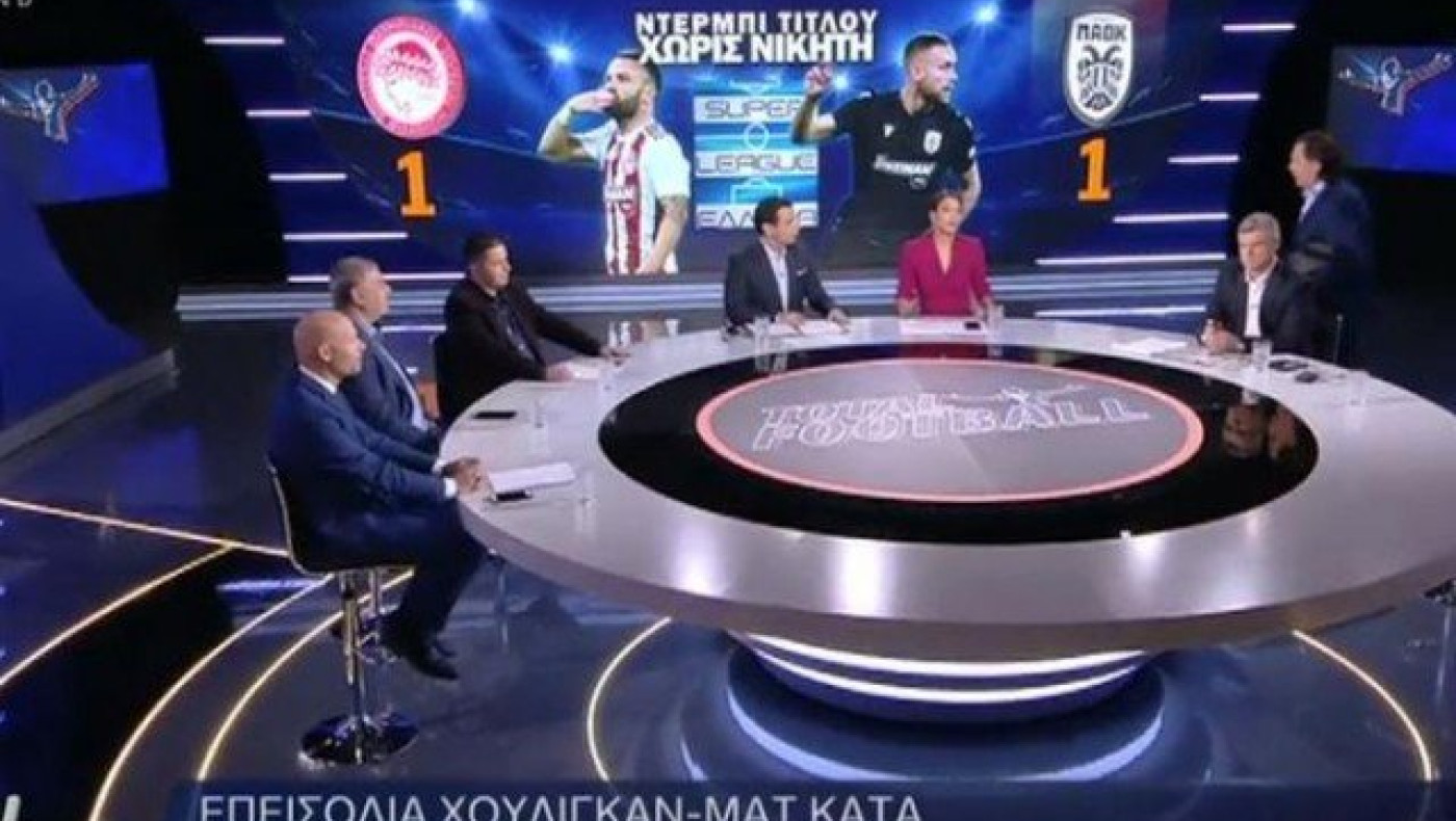 Αποχώρησε on air ο Μητρόπουλος από το Total Football (vid)