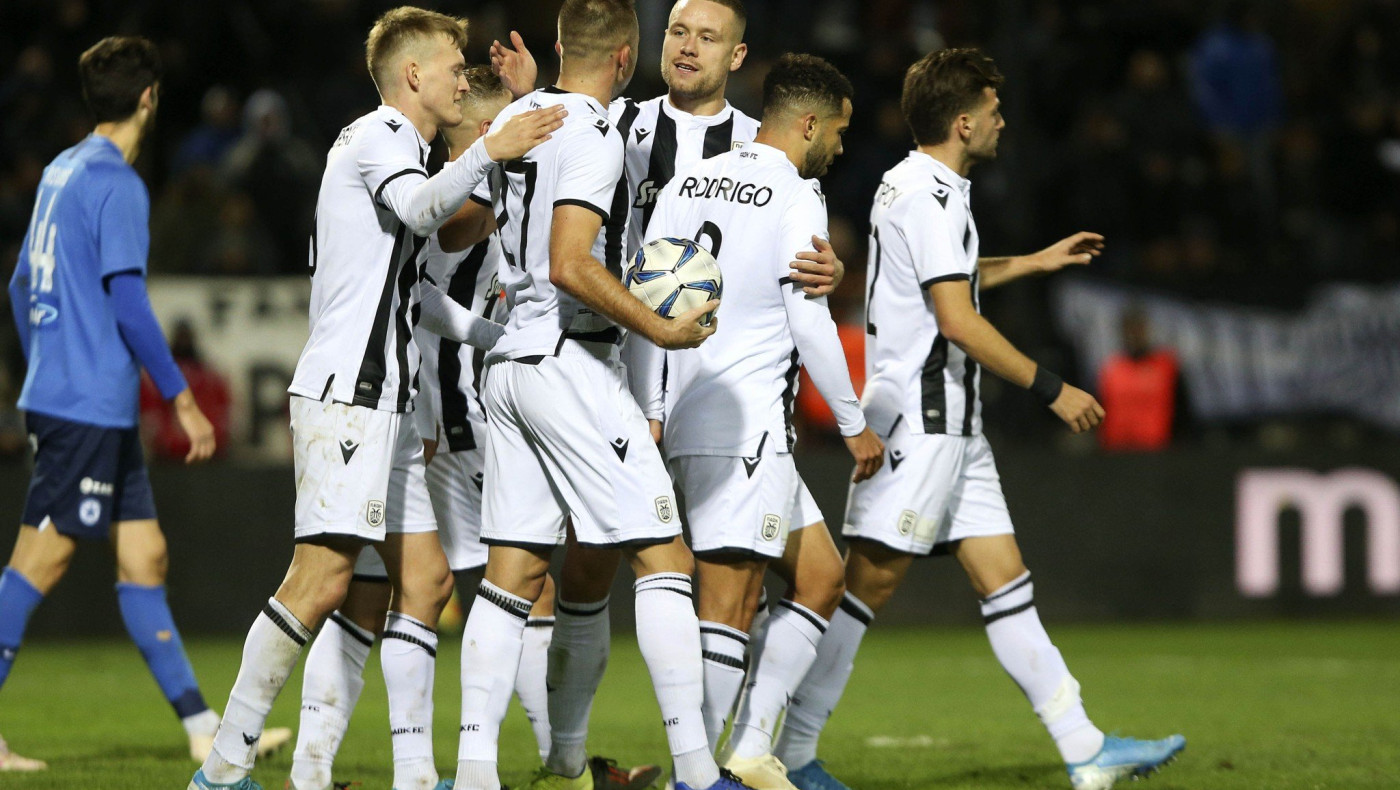 Μόνος πρώτος ο ΠΑΟΚ, έψαλε τα... κάλαντα με πεντάρα στον Ατρόμητο!