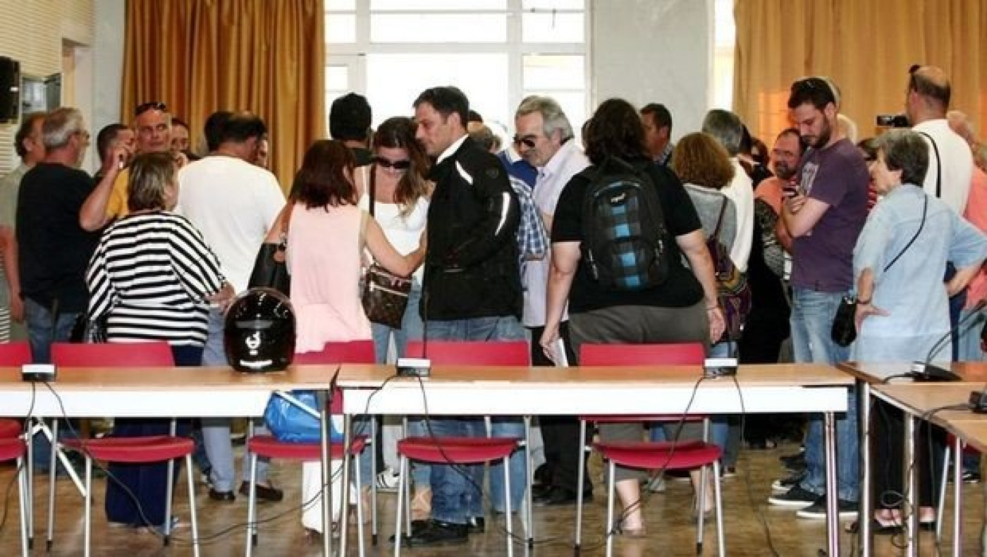 ΜΑΤ και διακοπή στη Νέα Φιλαδέλφεια