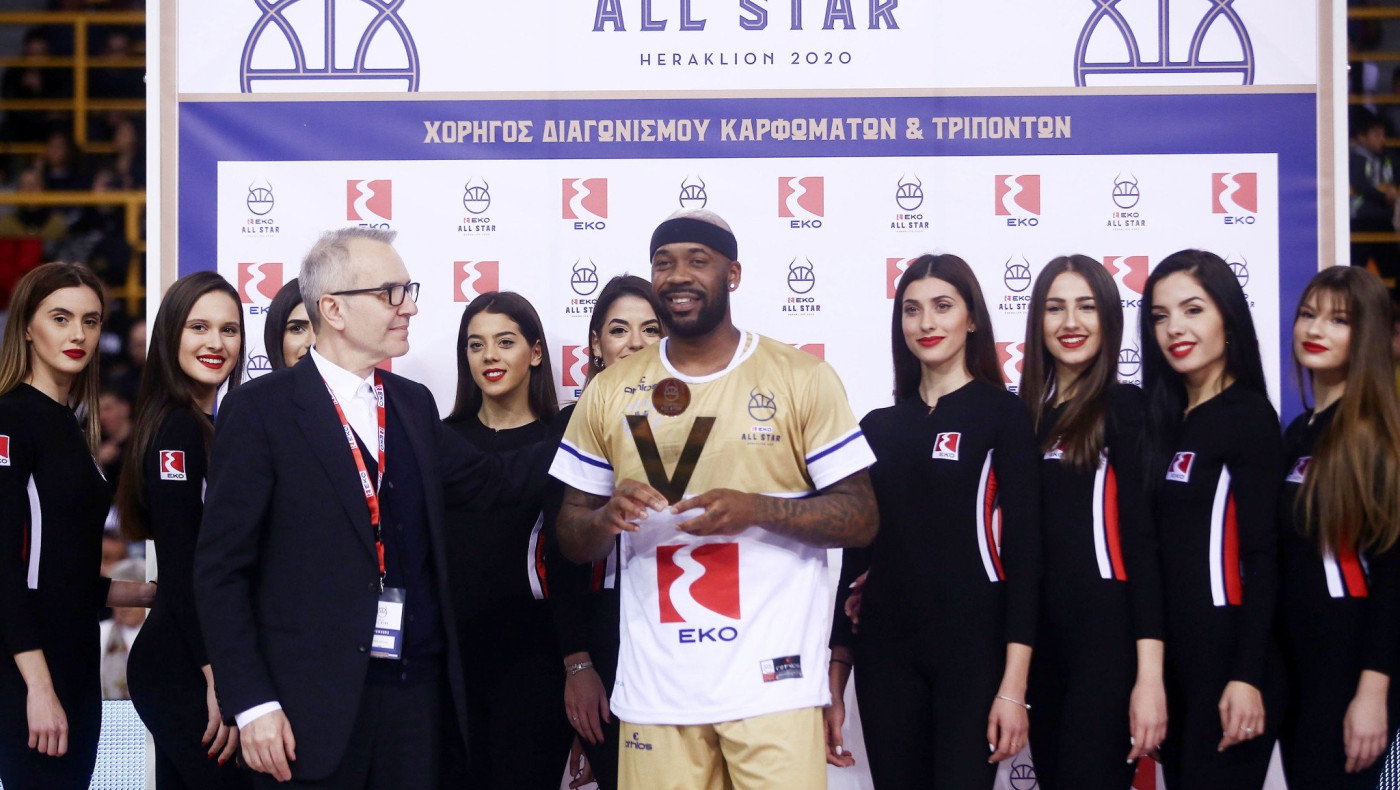 Νικητής των τριπόντων ο Μπόμπι Μπράουν του ΠΑΟΚ!