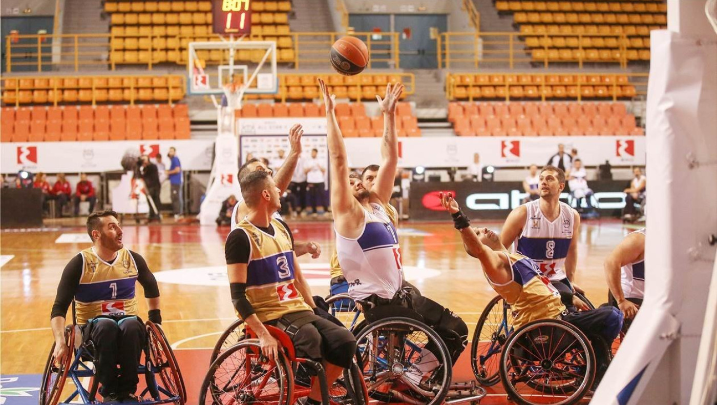 ΕΚΟ ALL STAR GAME: Μάθημα ζωής στον αγώνα με αναπηρικό αμαξίδιο