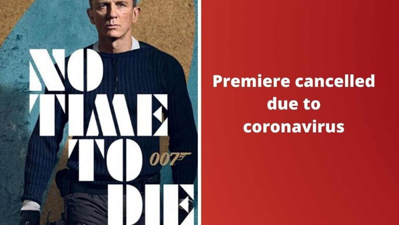 Ακυρώνεται η πρεμιέρα της νέας ταινίας Τζέιμς Μποντ λόγω Κοροναϊού
