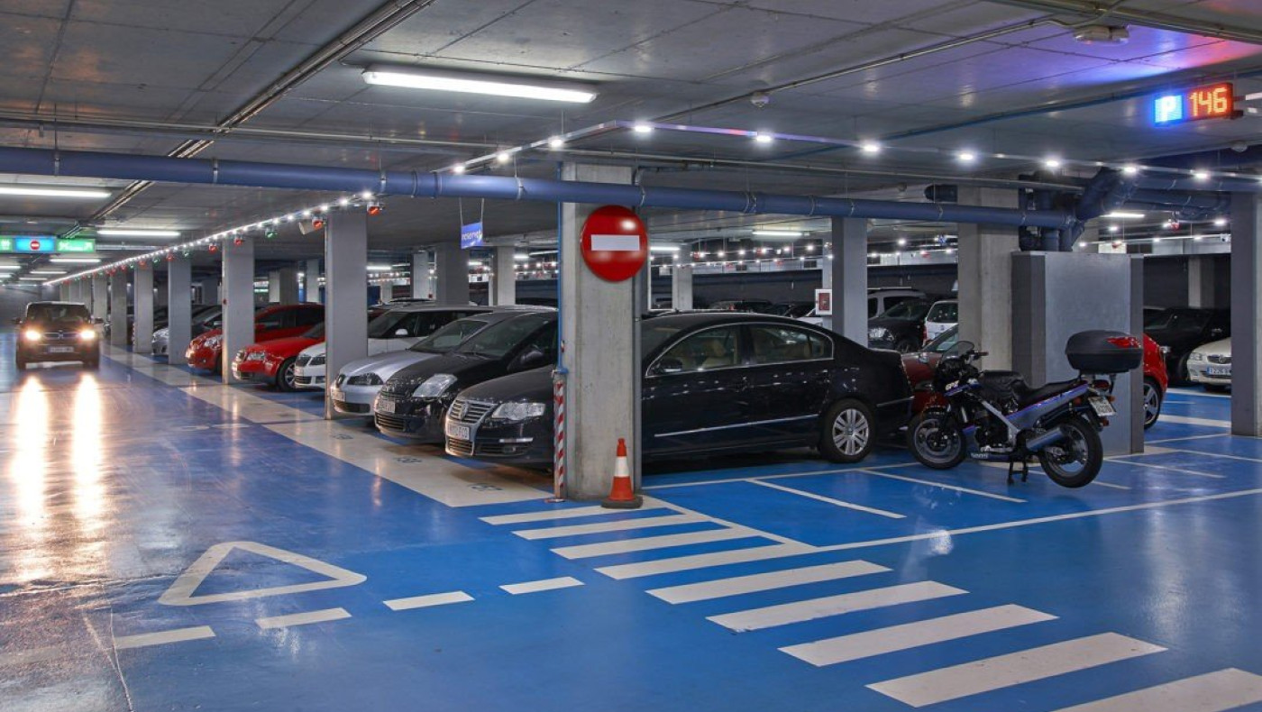 Λουκέτο στο πολυώροφο πάρκινγκ στα Δικαστήρια Θεσσαλονίκης