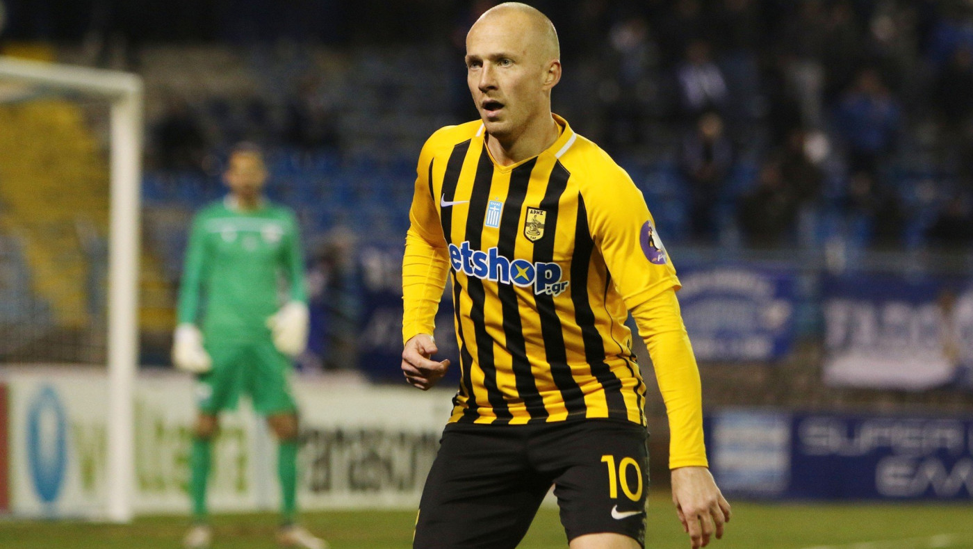 Με πανέμορφο γκολ του Λάρσον μειώσε ο Αρης