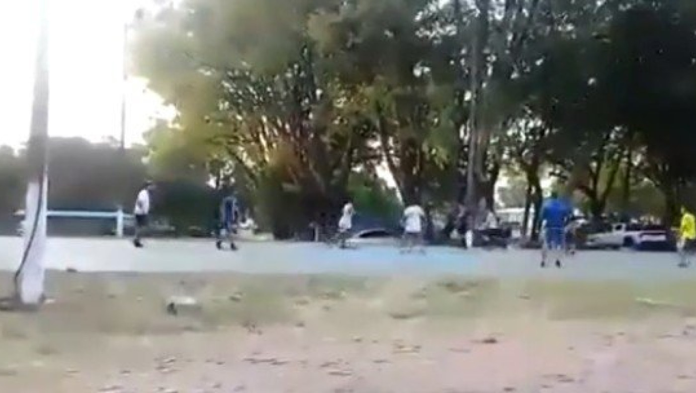 Μάγεψε ο Ροναλντίνιο στον ποδοσφαιρικό αγώνα της φυλακής