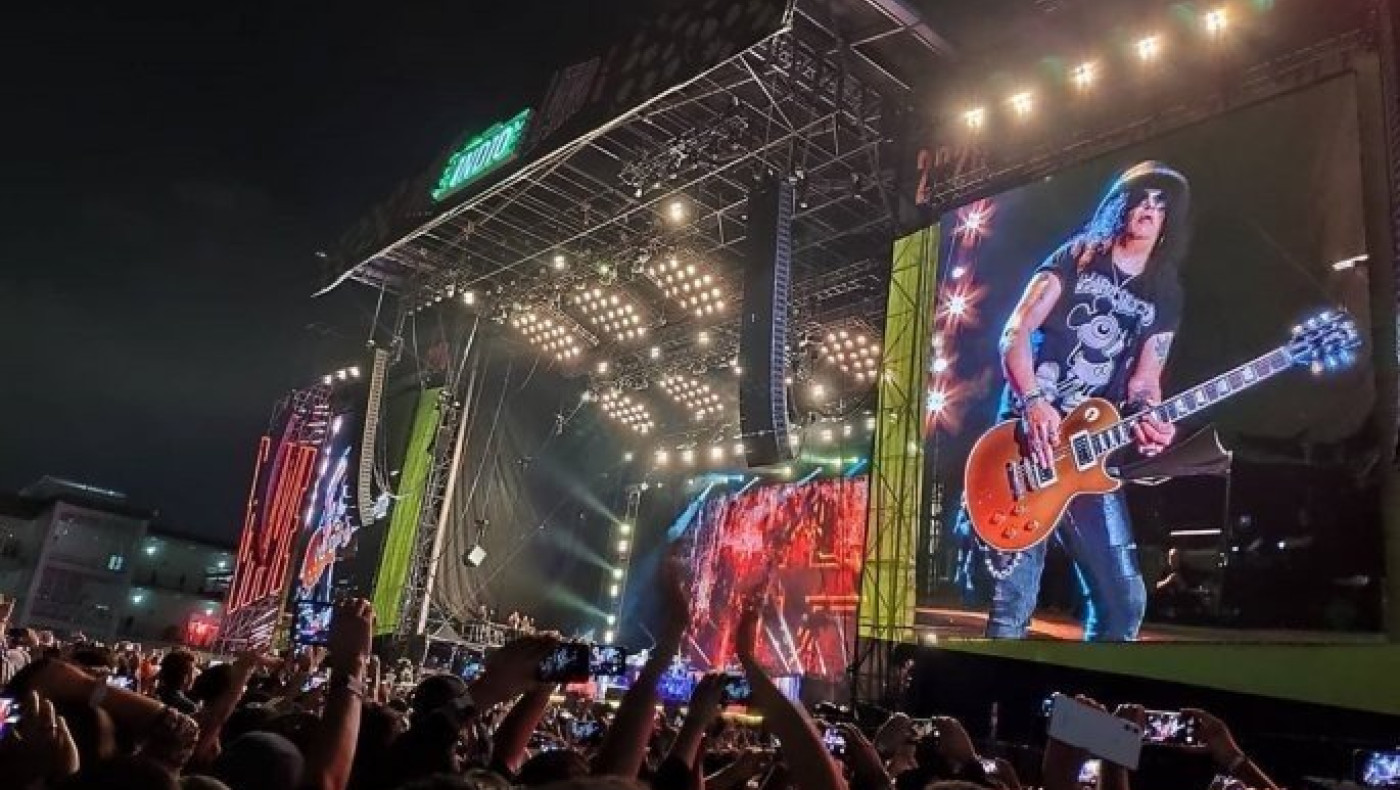 Σάλος για συναυλία των Guns N' Roses με 40.000 θεατές