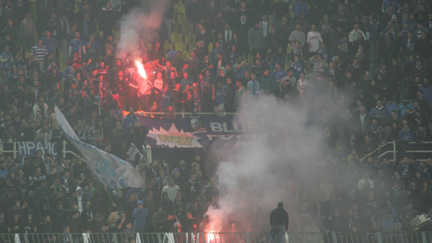 «Πύρινη» κερκίδα