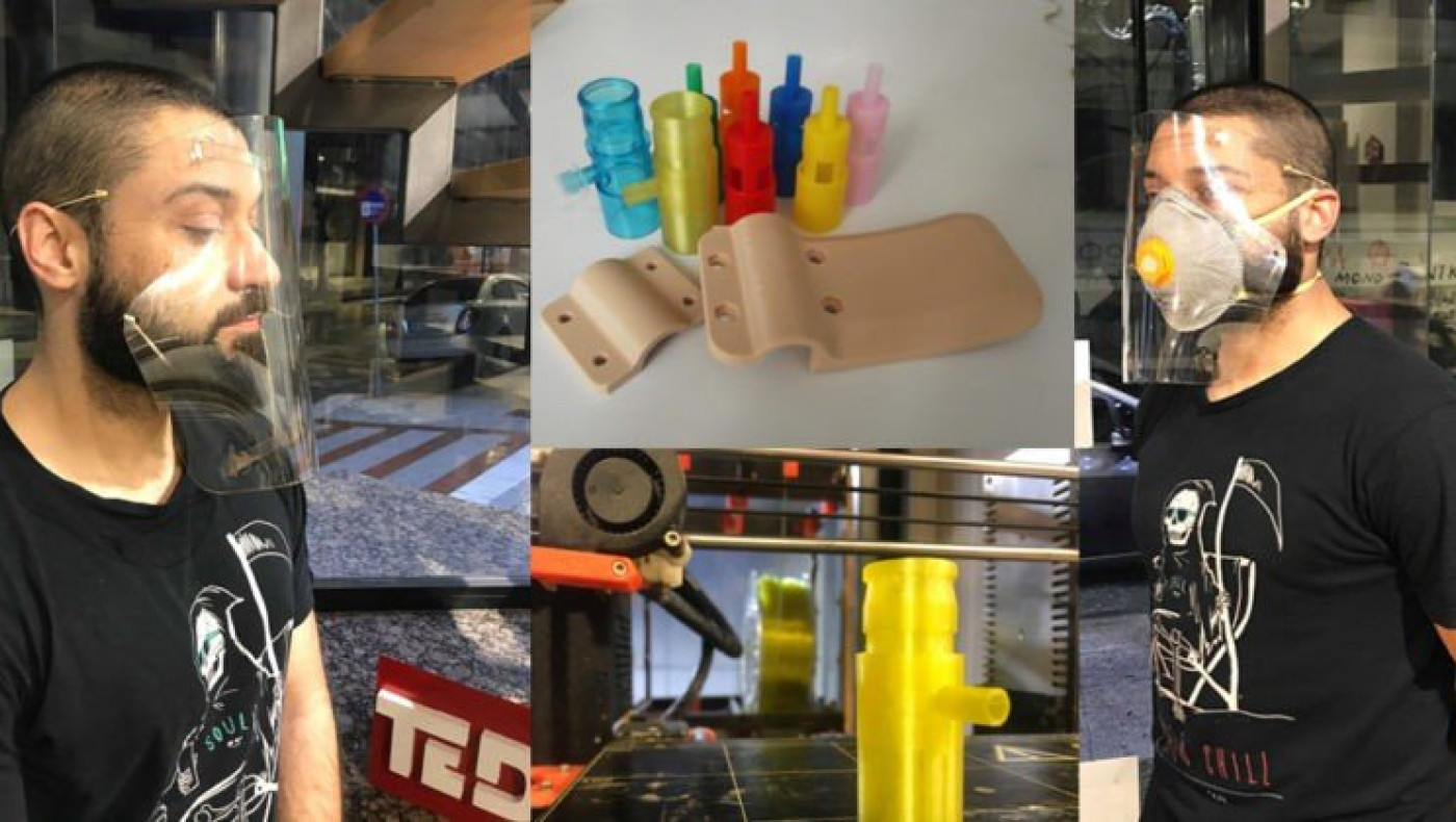 Πανεπιστήμιο Θεσσαλίας: «Εκτυπώνει» αναπνευστικές συσκευές