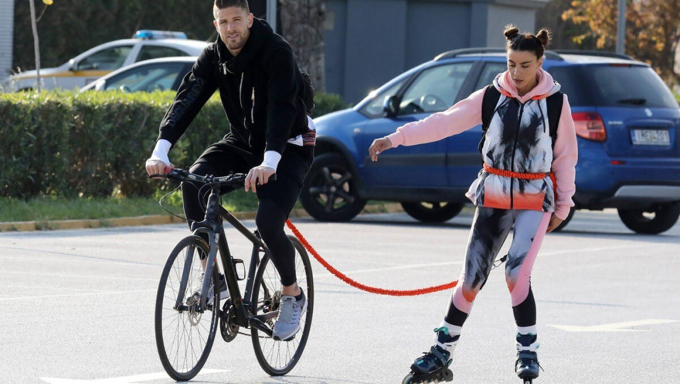 Πασχαλάκης - Παπαδοπούλου «δεμένοι» και στη γυμναστική!