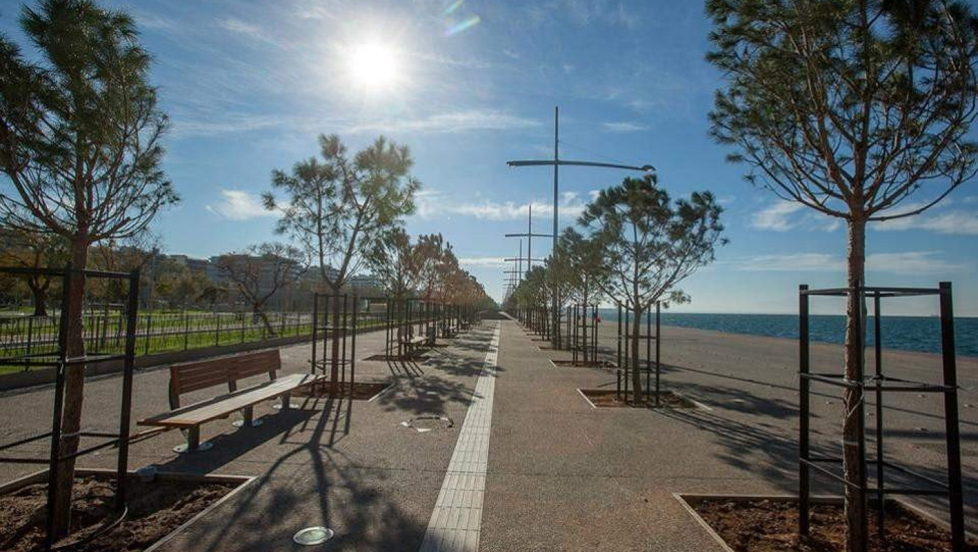 Παράταση απαγόρευσης κυκλοφορίας στη Νέα Παραλία ως τις 20/4