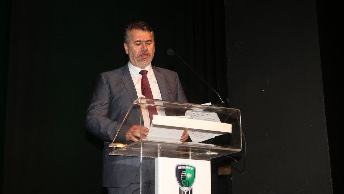 Το πασχαλινό μήνυμα του προέδρου του ΑΣ Μακεδονικού, Παύλου Ανδρώνη