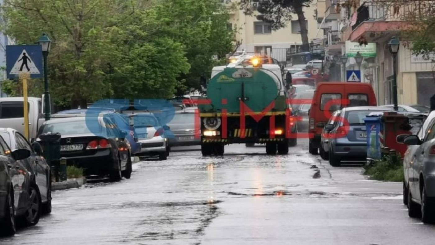 Απολύμανση στη γειτονιά του 35χρονου στη Νεάπολη