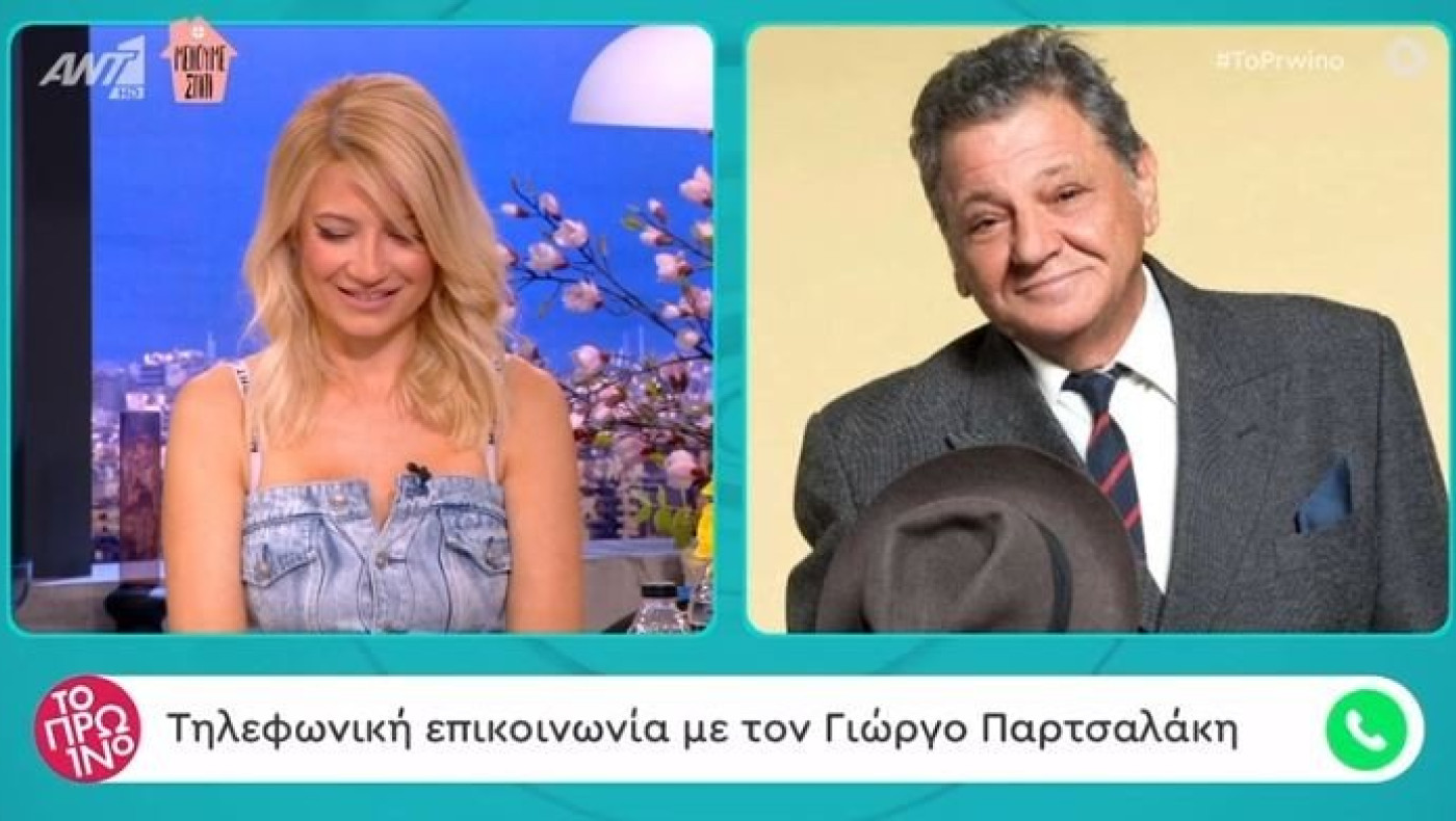 Οι πρώτες δηλώσεις του Παρτσαλάκη μετά την περιπέτεια της υγείας του