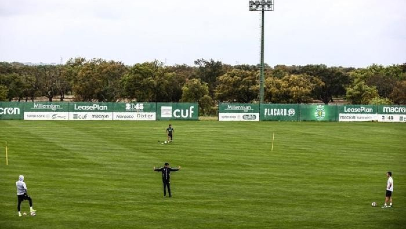 Σπόρτινγκ: Προπόνηση με απόσταση 10 μέτρων μεταξύ των αθλητών!