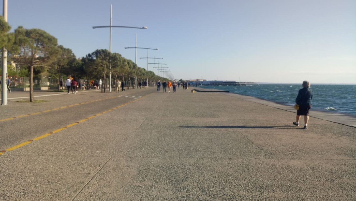 Η Θεσσαλονίκη την τελευταία μέρα της καραντίνας