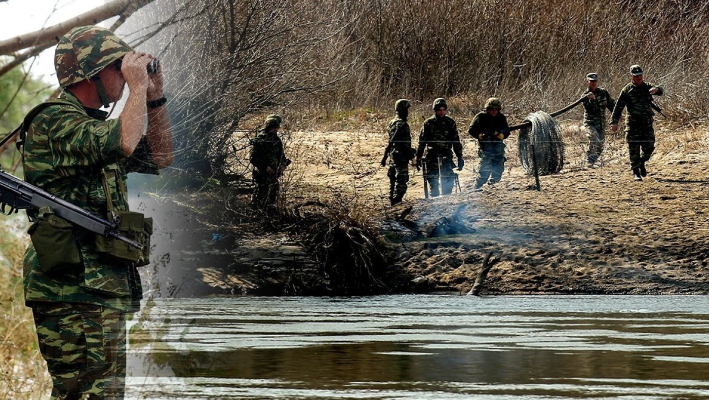 Ντοκουμέντο: Τούρκοι στρατιώτες παρακολουθούν τον φράχτη