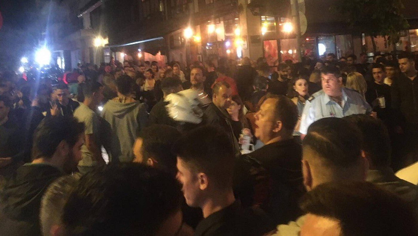 Θεσσαλονίκη: Ένταση έξω από μπαρ στην Καρόλου Ντιλ τα ξημερώματα