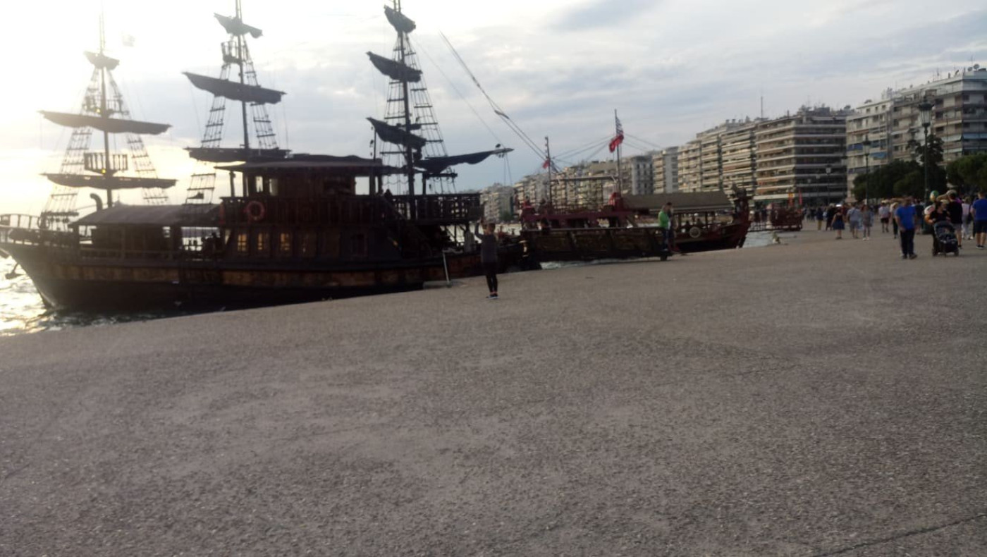 Βγήκαν βόλτα τα καραβάκια στο Θερμαϊκό!