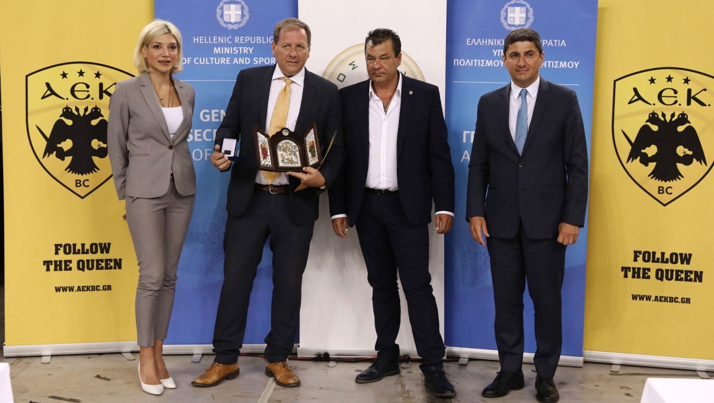 Η ΑΕΚ μπήκε στο νέο σπίτι της στο μπάσκετ