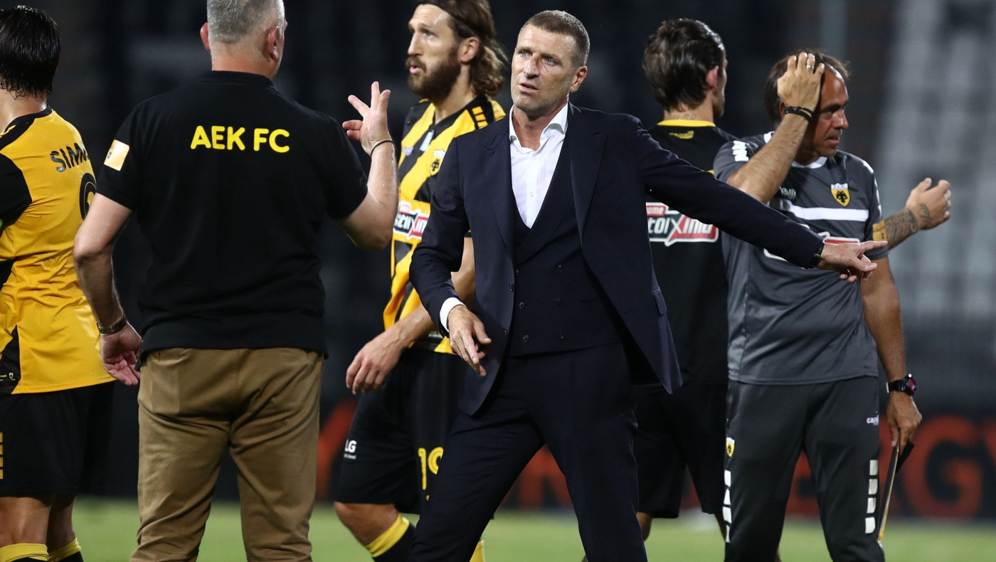 Η αντίδραση του Καρέρα μετά το διπλό στην Τούμπα