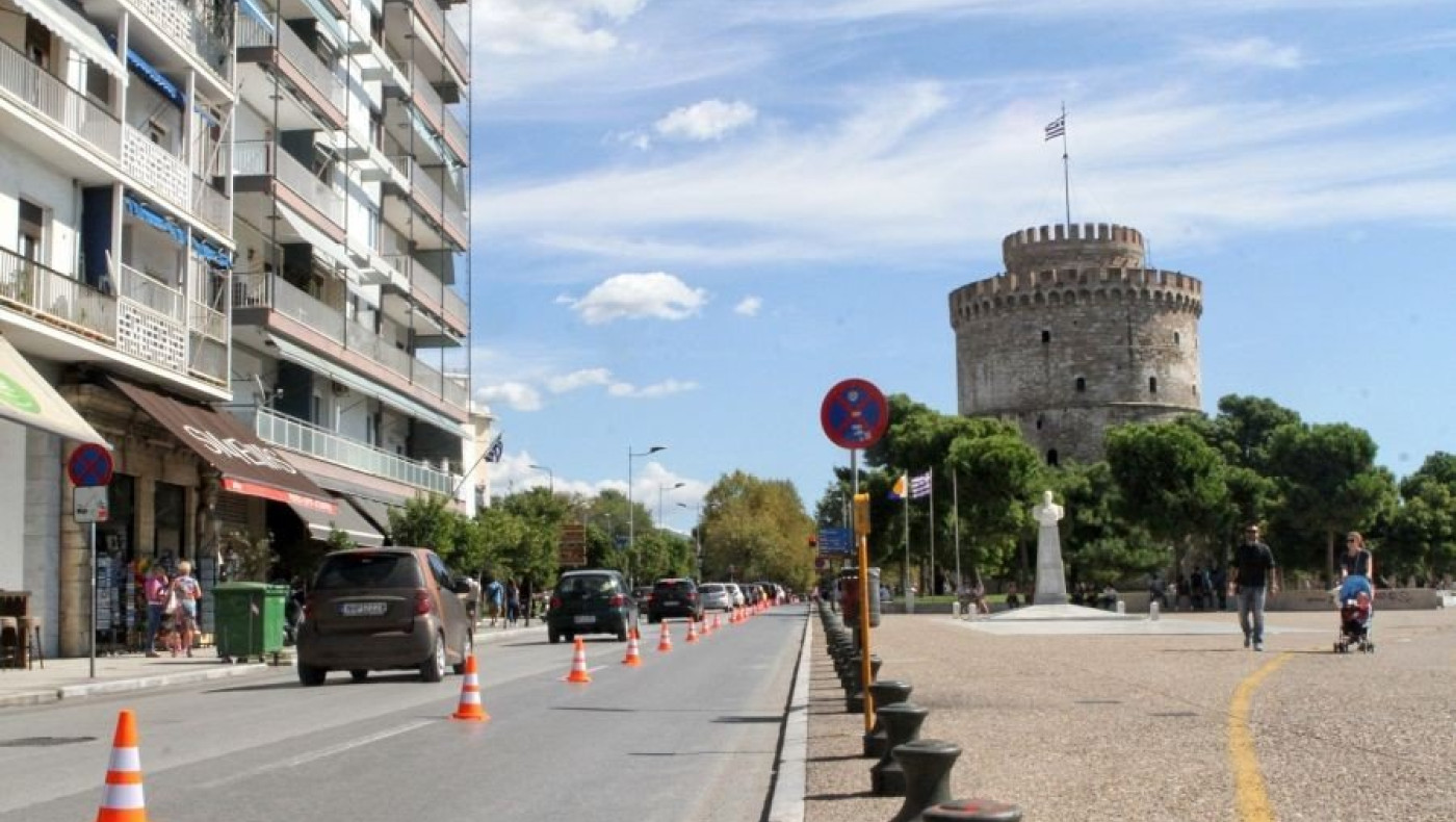 Θεσσαλονίκη: Στο οδόστρωμα ο ποδηλατόδρομος της Λ. Νίκης!