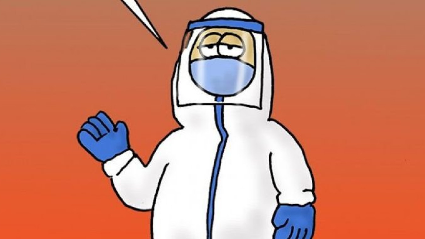 Το σκίτσο-μαχαιριά του Αρκά για την εξάπλωση του κορωνοϊού